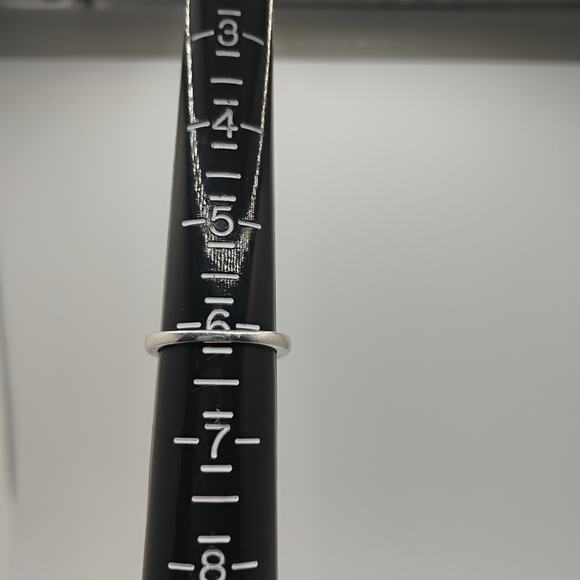 Sterling Silver Blue Larimar Ring Sz 6 - Picture 6 of 6